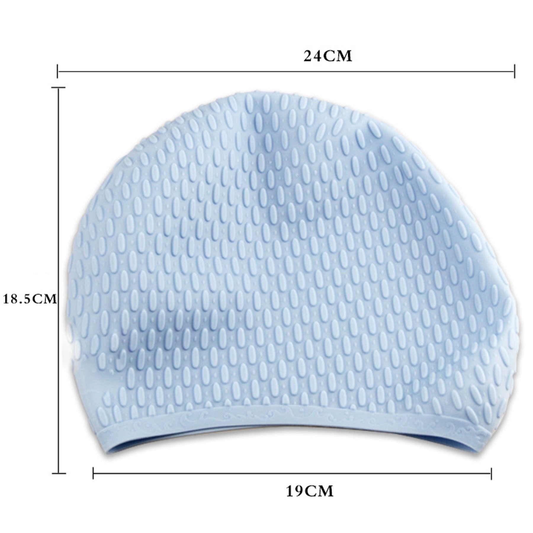 Water Drop Silicone Swimming Cap 2