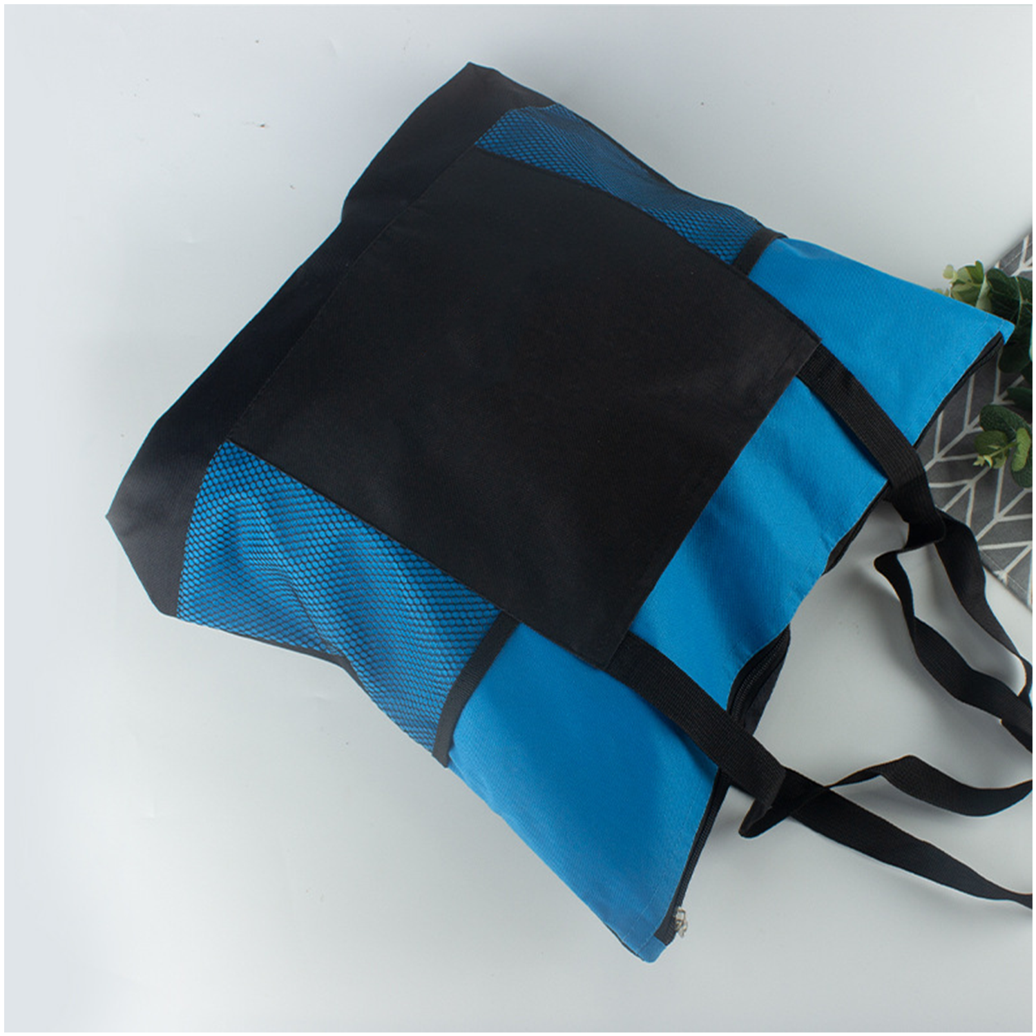 Oxford Zippered Tote Bag 2