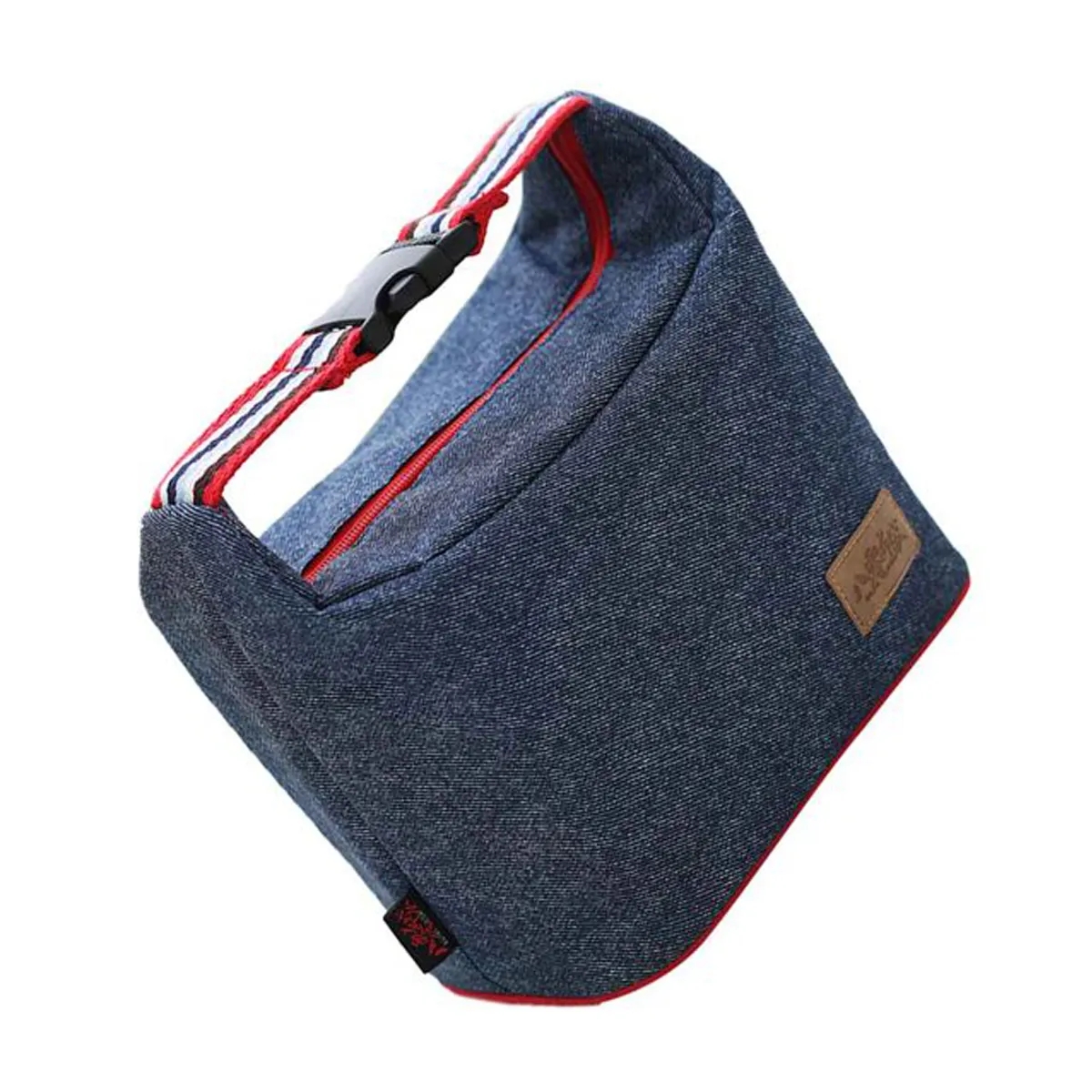 Custom Large Cooler Buckle Insulated Lunch Tote Bag 2
