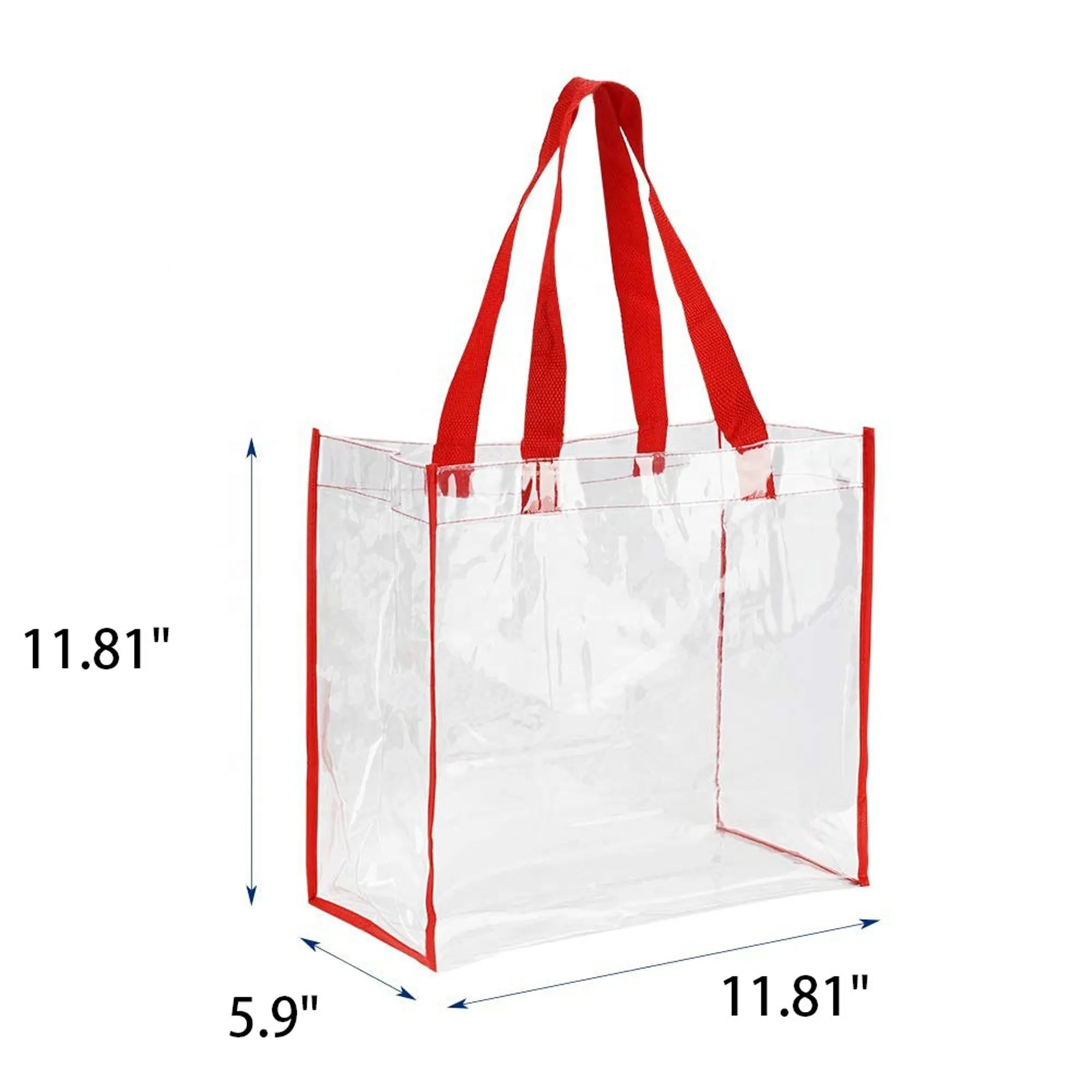 Transparent PVC Shoulder Handbag 4