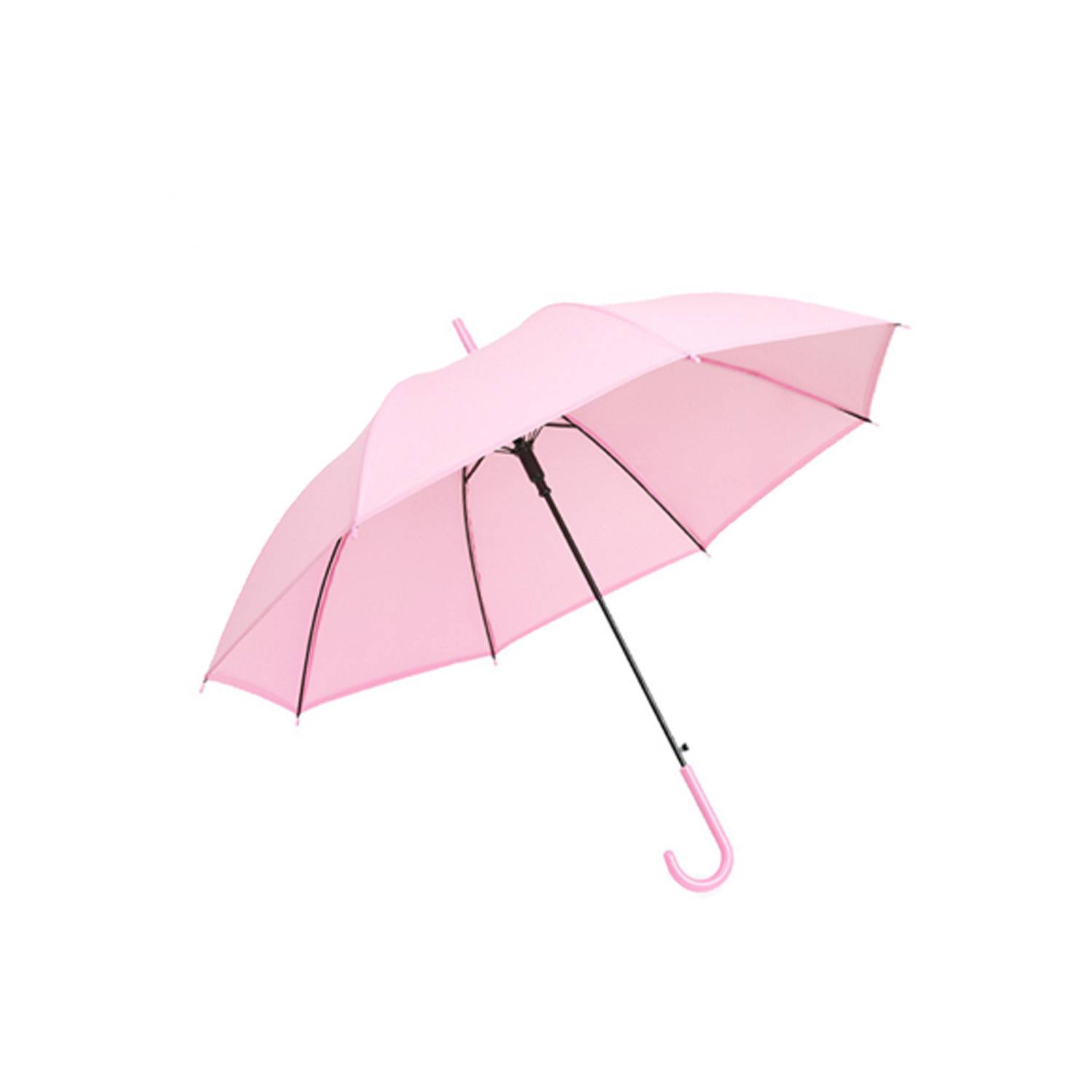 Gradient Transparent Solid Color Children's PVC Umbrella 4