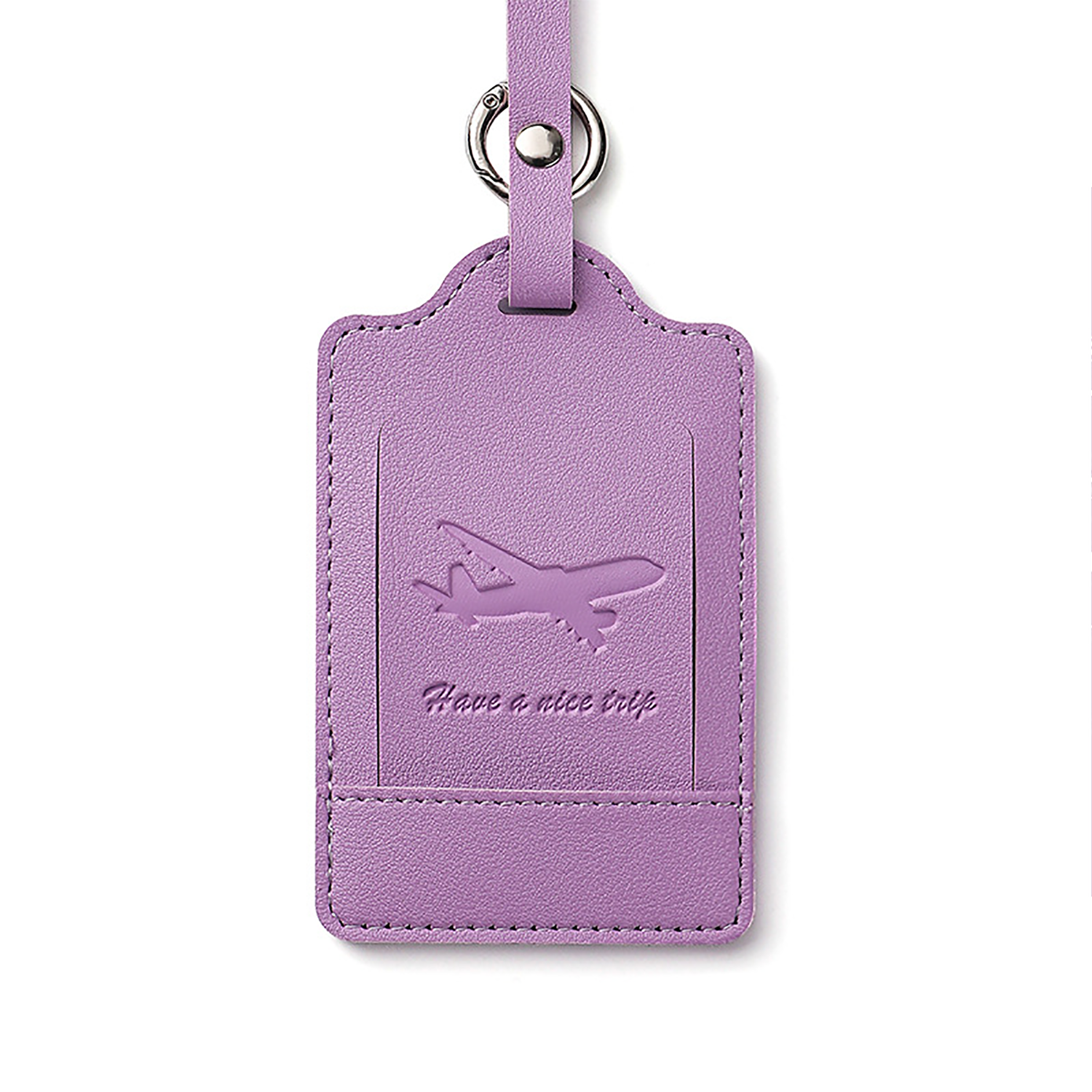 PU Leather Luggage Tag 5