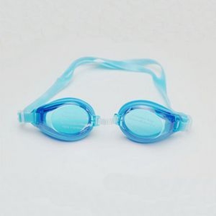 Anti-Fog Mirrored Silicone Swimming Goggles With Earplugs 1
