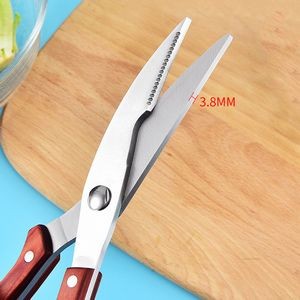 Ergonomic Steel Kitchen Scissors With Handle Lock 1