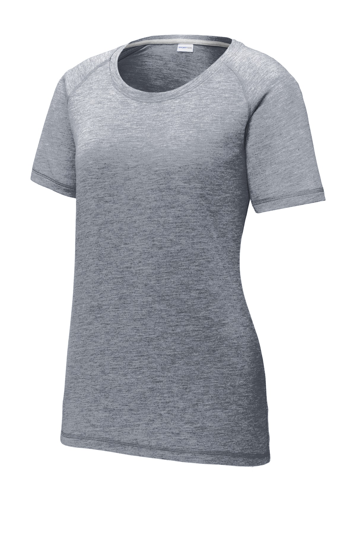 Sport-Tek Women's PosiCharge Tri-Blend Wicking Scoop Neck Raglan Tee. LST400 52