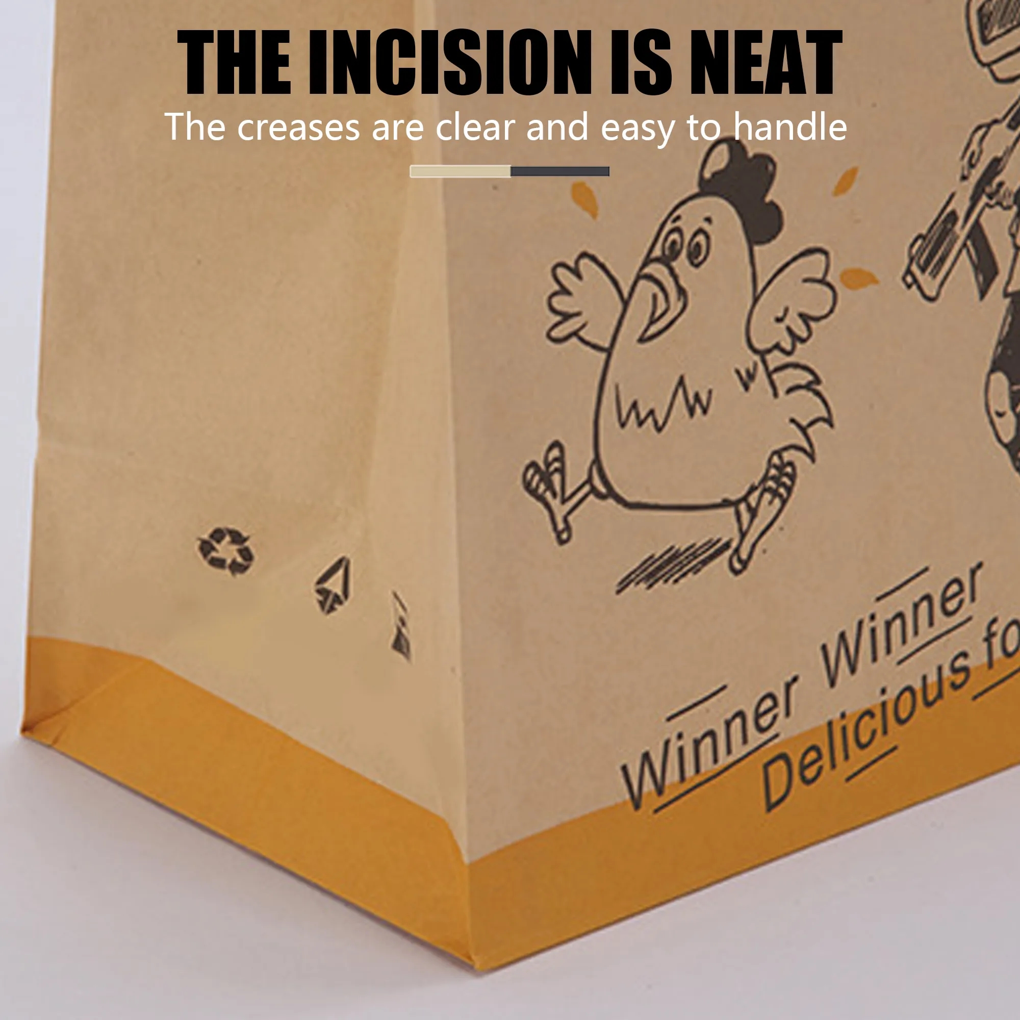 Kraft Paper Food Bag 8