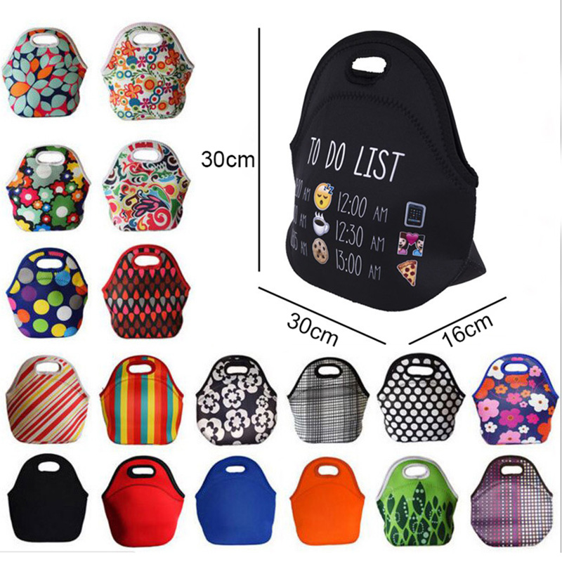 Zippered Neoprene Lunch Bag 1
