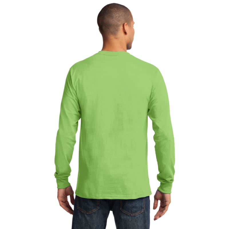 Port & Company Long Sleeve Essential Tee. 7