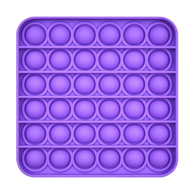 Pop It Fidget Toy - Square Full color 12