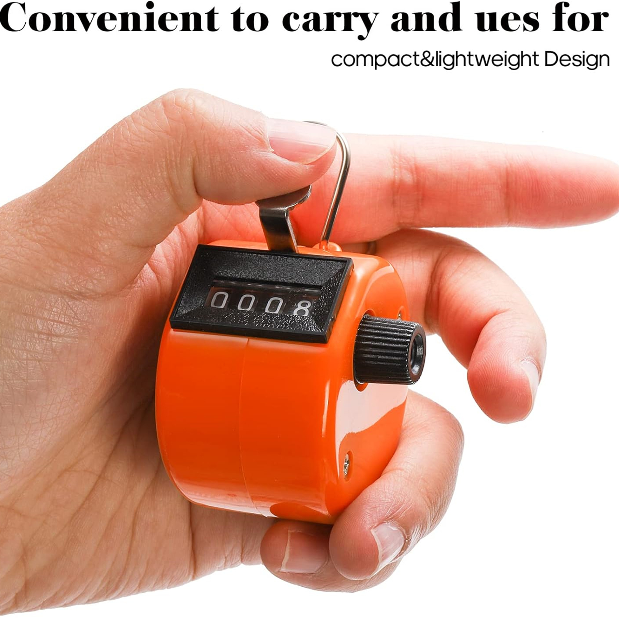 4-Digit Metal Handheld Multicolor Tally Counter 2