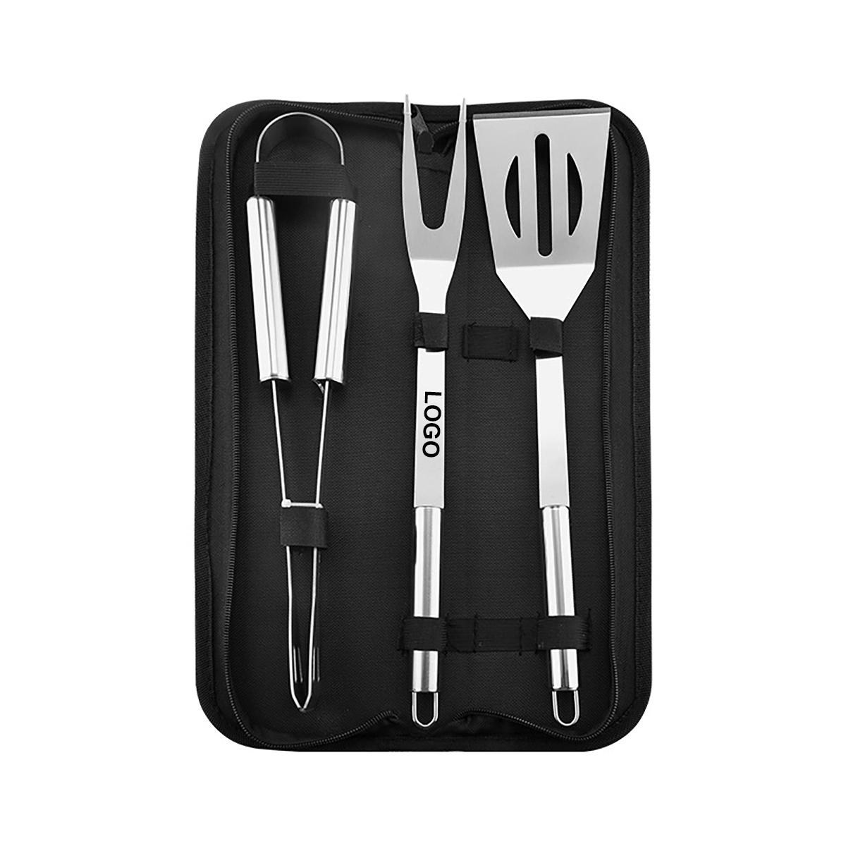 Custom BBQ Grill Accessories Tool Set - 3 pack 2