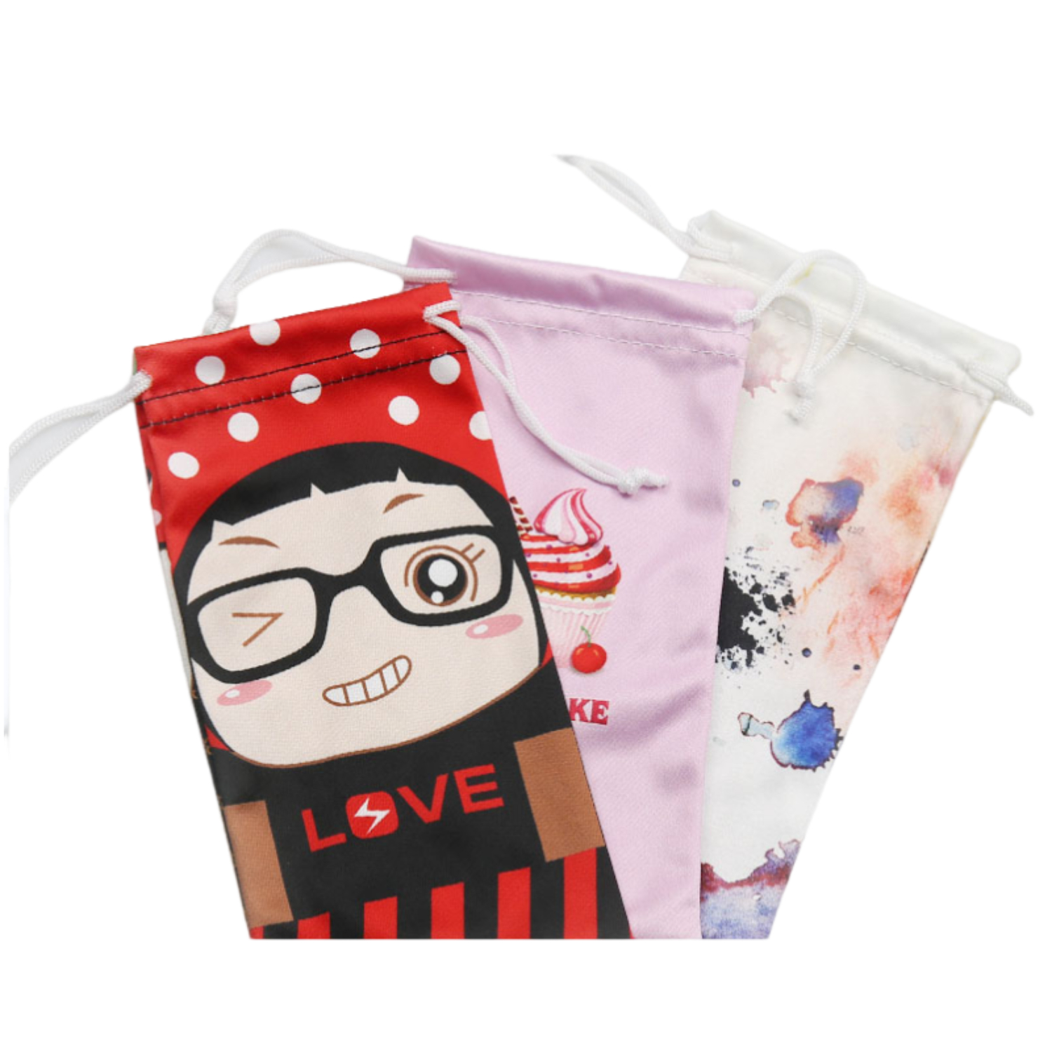 Drawstring Multifunctional Microfiber Pouch 12