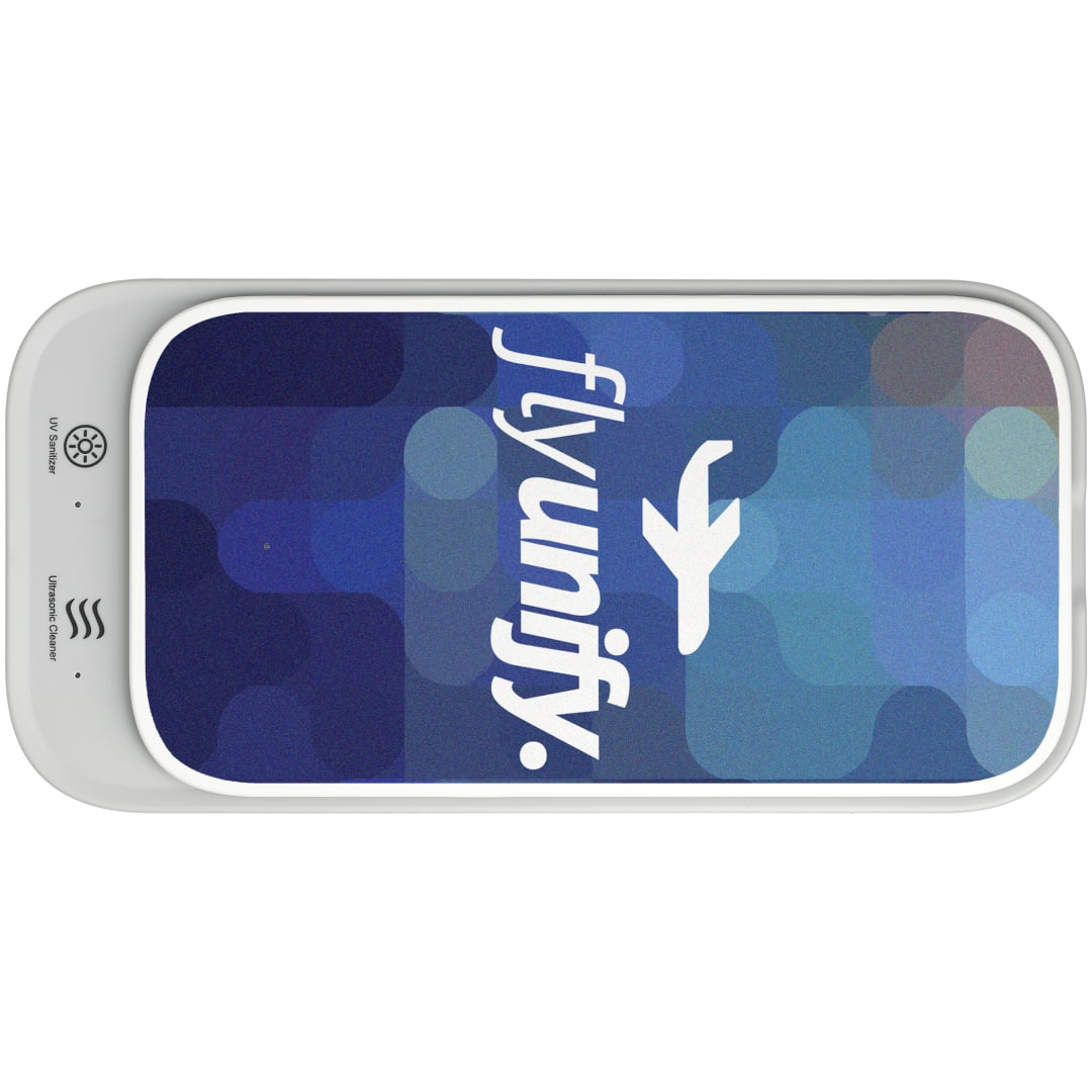 Ultrasonic Cleaner Wireless Charging UV Sanitizer 30