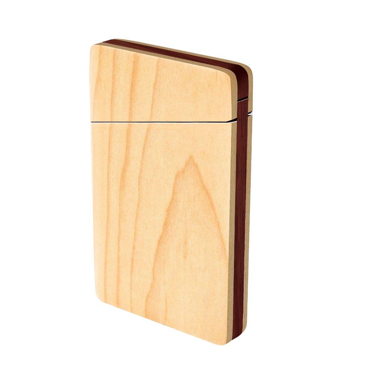 Wooden Card Organizer with Secure Magnetic Design 4