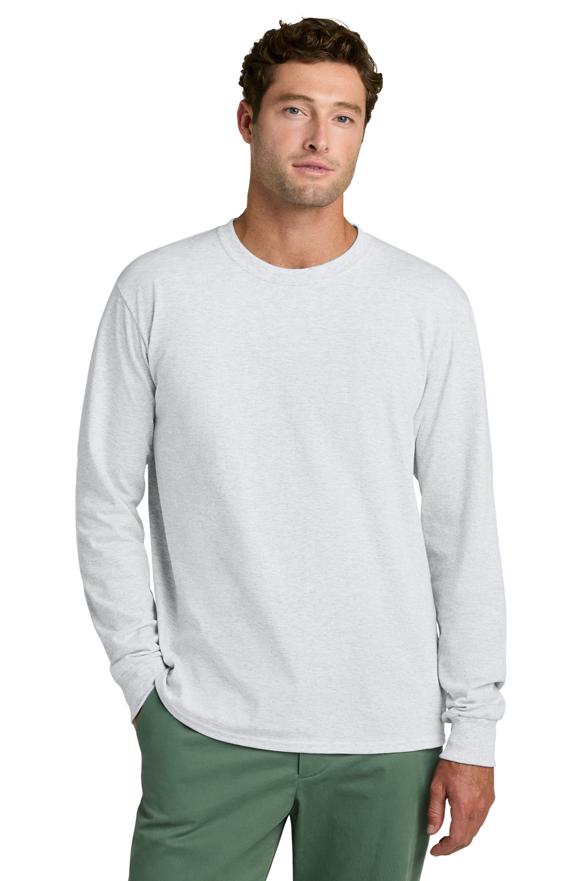 Port & Co Long Sleeve Core Cotton Tee. PC54LS 126