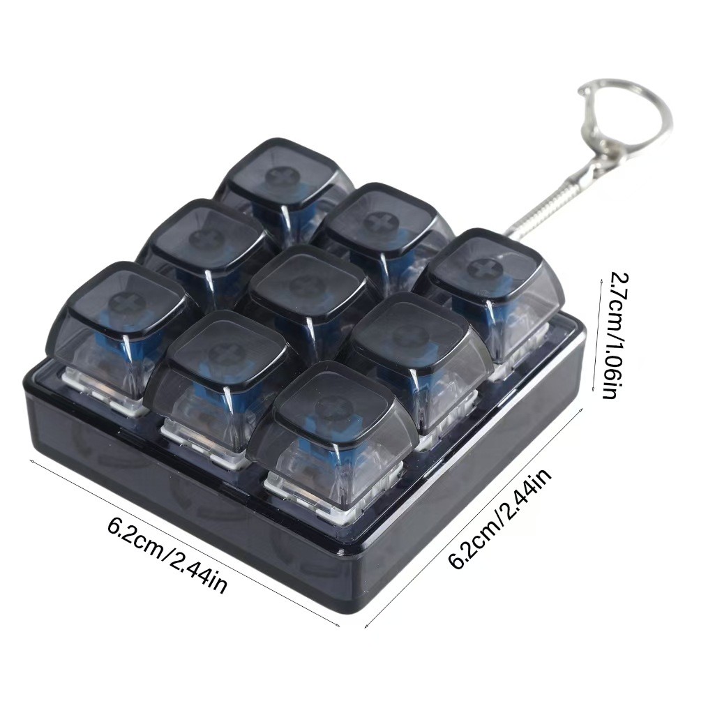 Stress Relief Button Finger Clicker Keyboard Fidget Toy 2
