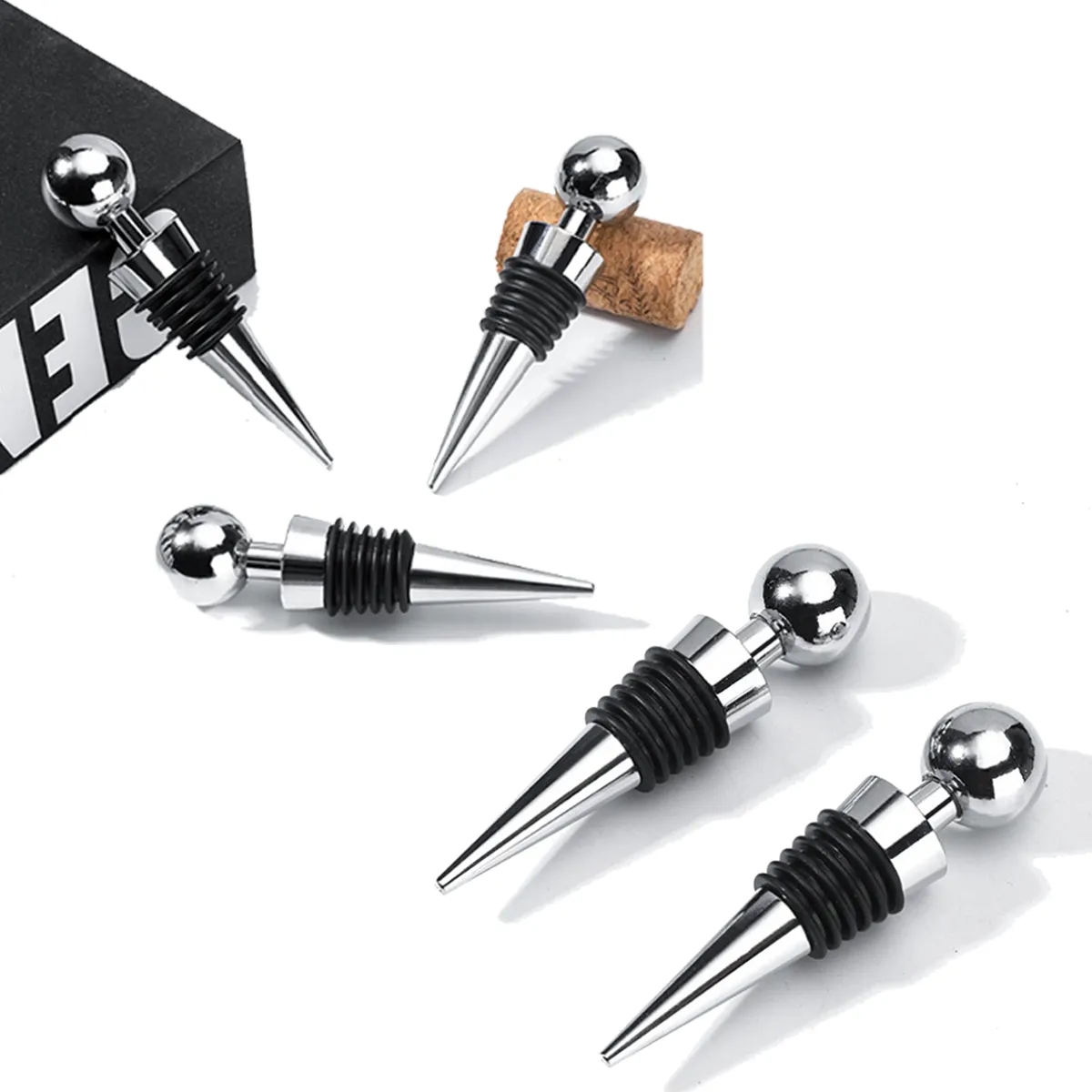 Metal Wine Bottle Stopper 3