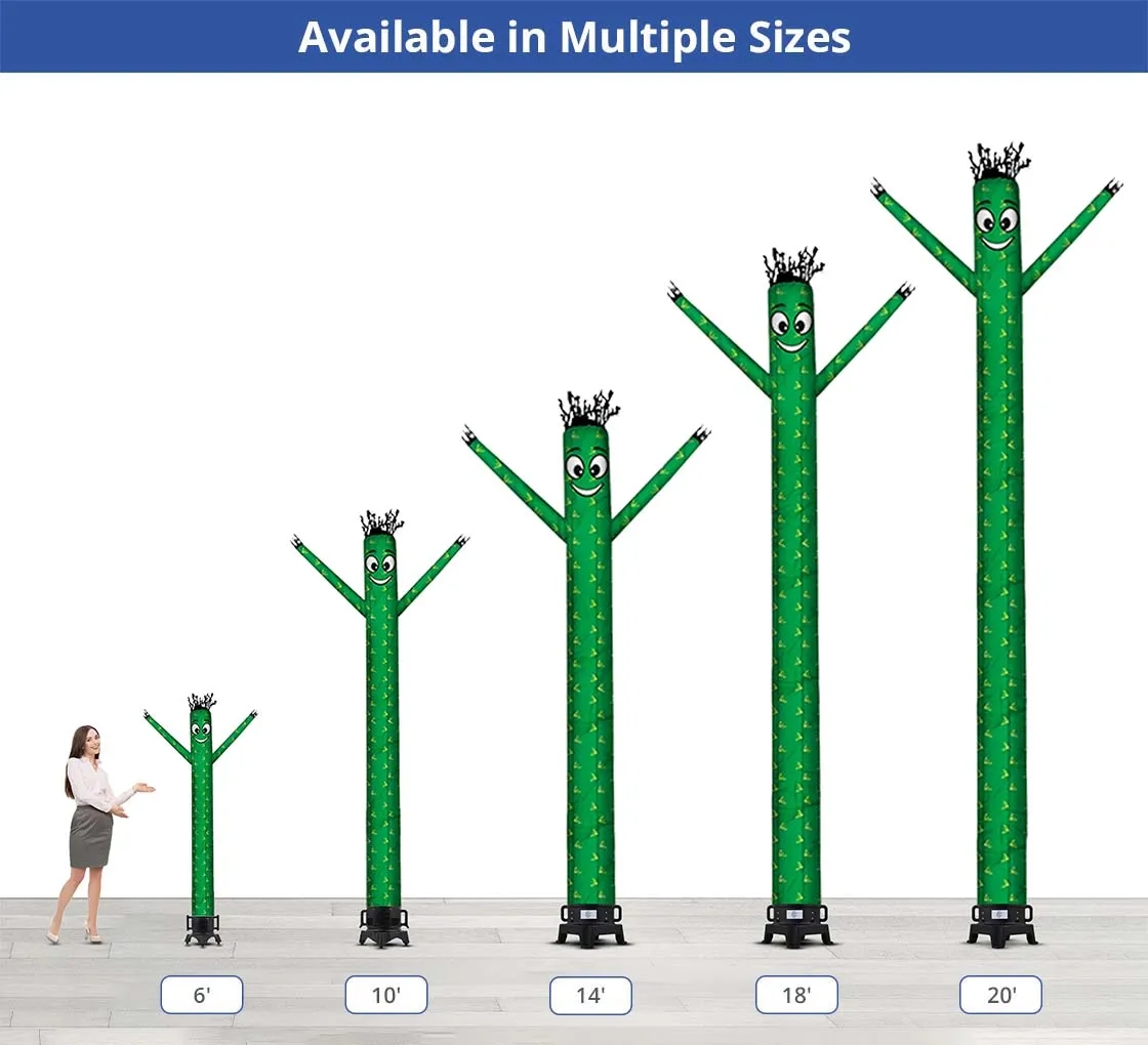 Cactus Inflatable Tube Man Character with Blower 3