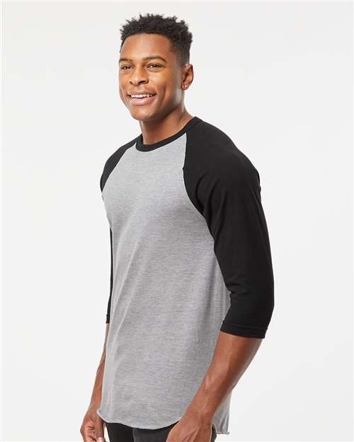 Unisex Fine Jersey Raglan T-Shirt - 245 11