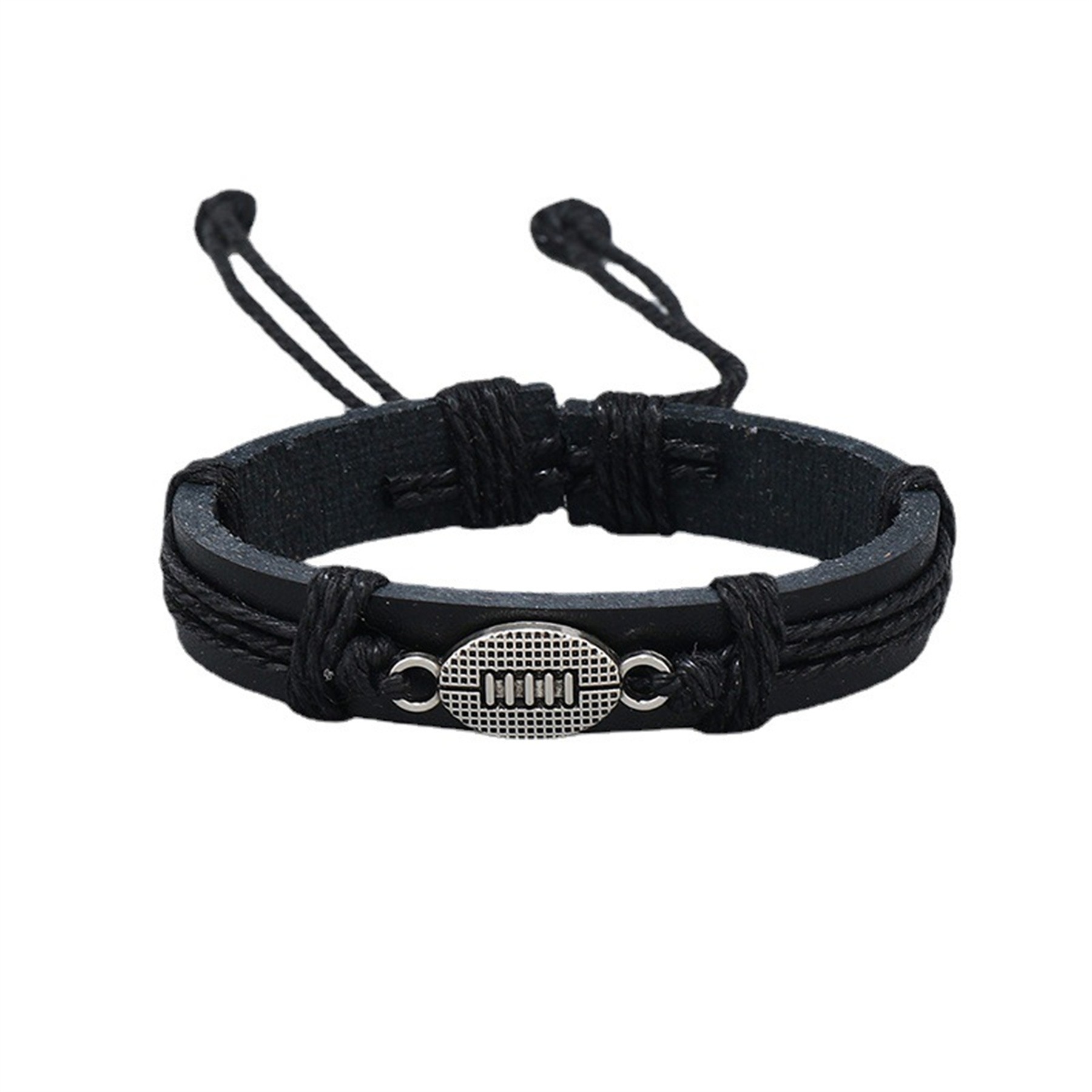 Adjustable Soccer Charms Bracelet Gift 2