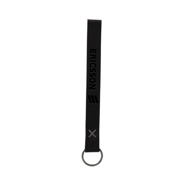 Hayward Leather Wrist Keychain with Metal Split-Ring 54