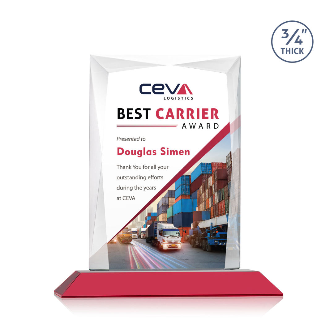 Messina VividPrint™ Award - Red