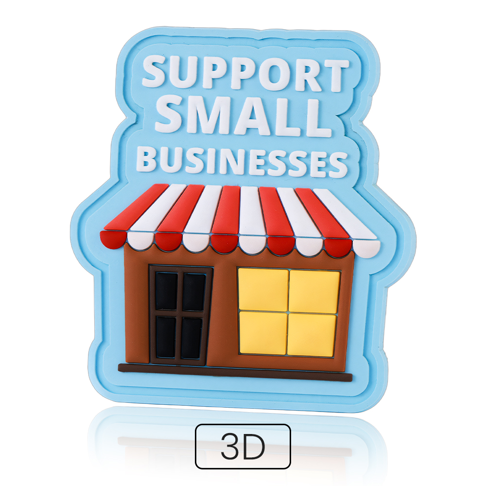 2.5" 2D Custom PVC Magnet 3