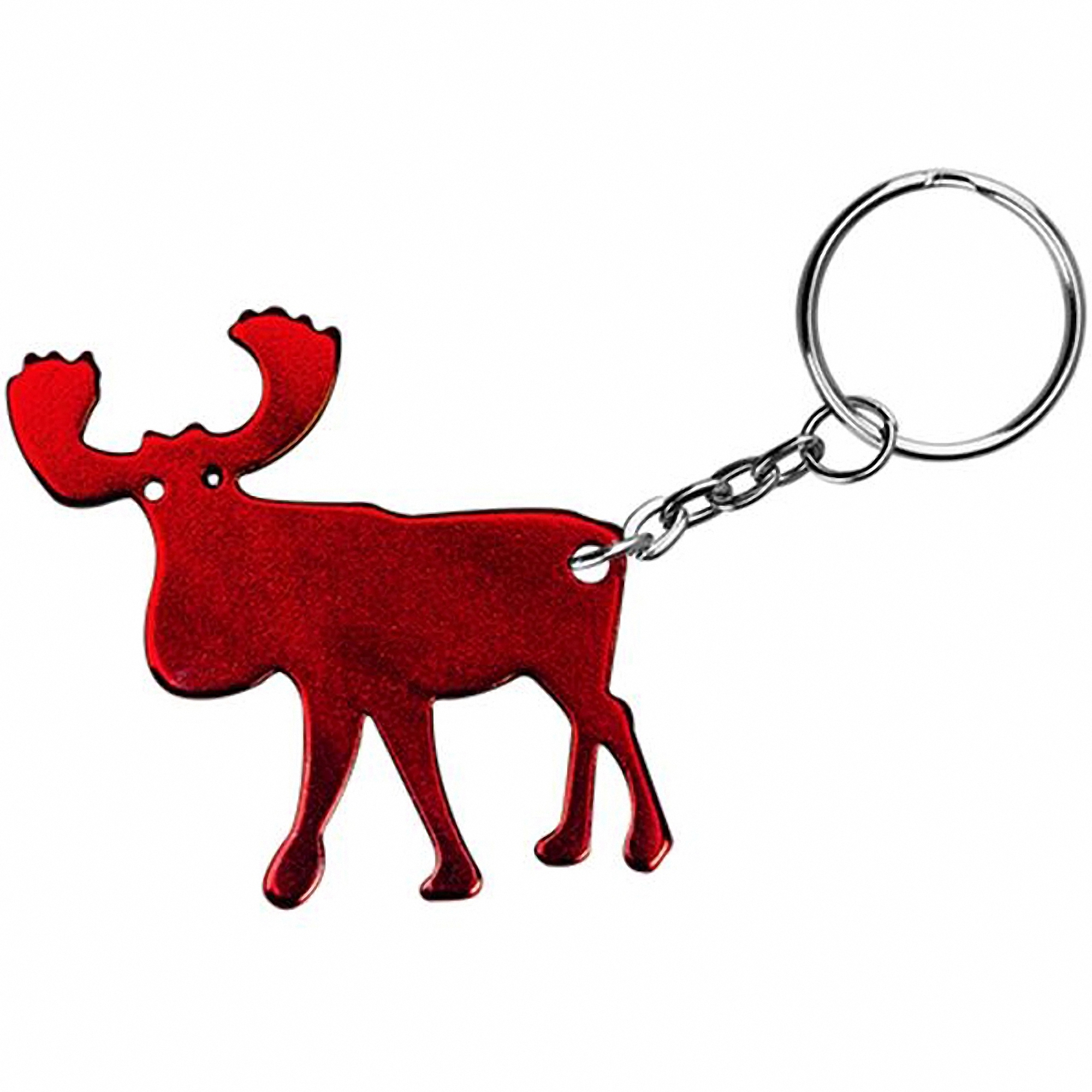 Elk Shape Keychain Bottle Opener 2