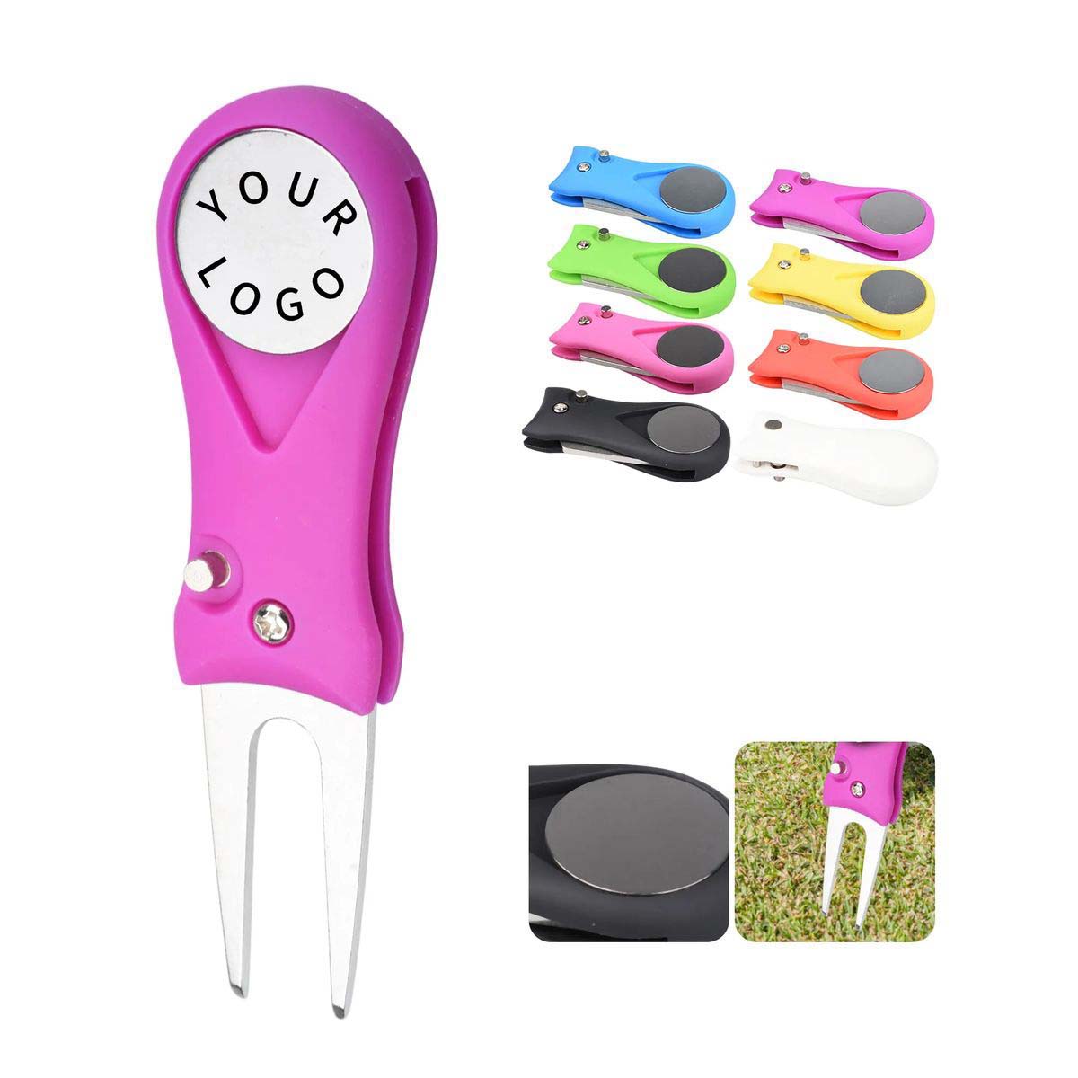 Golf Divot Repair Tool Stainless Steel Durable 12