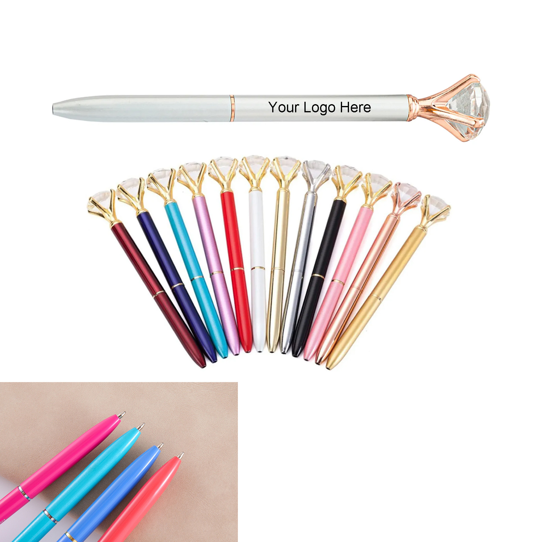 Large Crystal Gem Pen 2