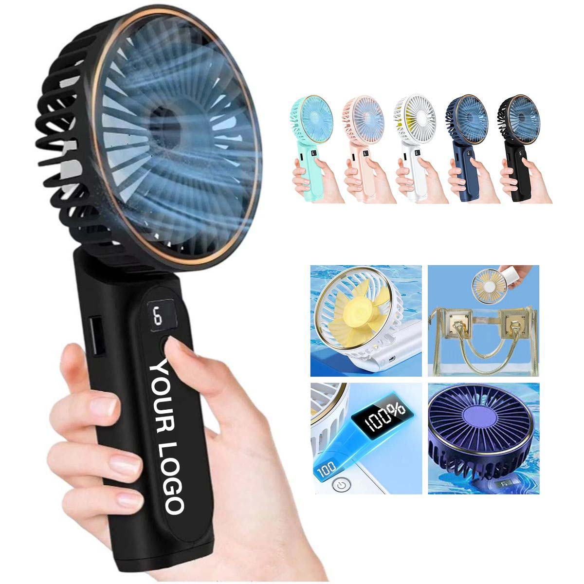 Foldable Neck Fan with 72 Hour Long Battery 2