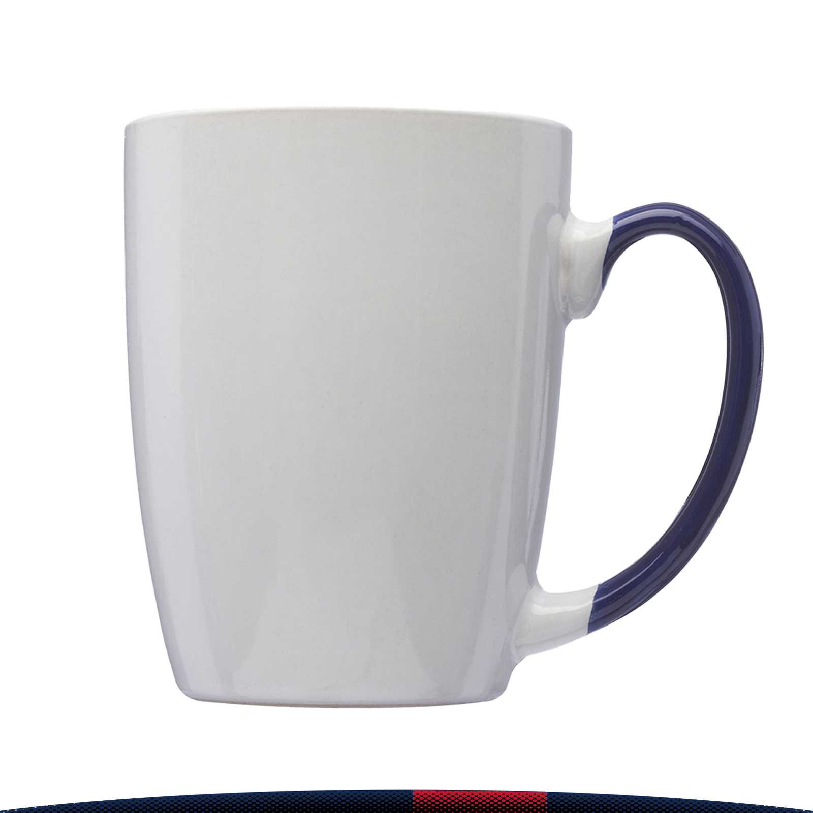 12 oz. Two-Tone Customized Latte Mugs 3