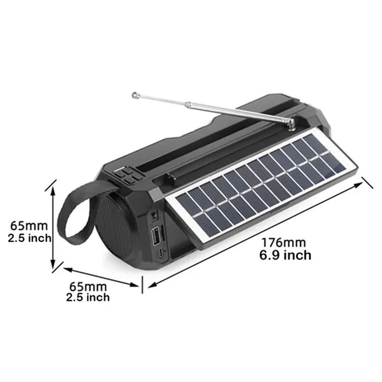 Solar Bluetooth Audio Portable Outdoor Speaker 2