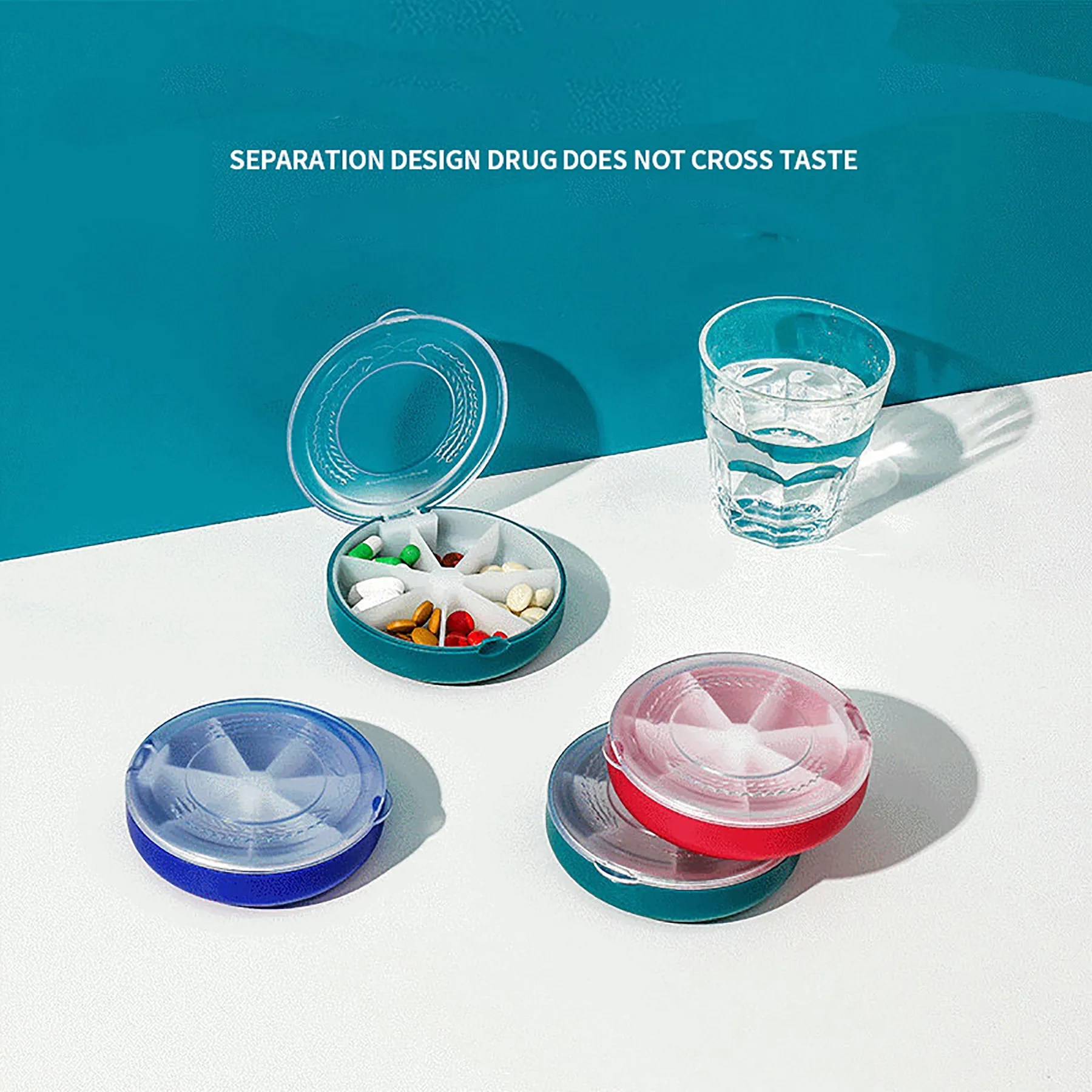 Pill Organizer Weekly Case 7 Day 3 Times Medicine 8