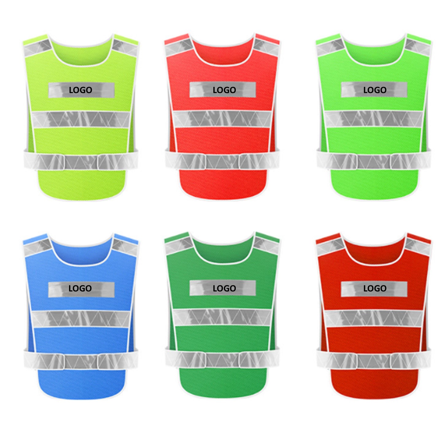 Custom Mesh Reflective Safety Vest 2