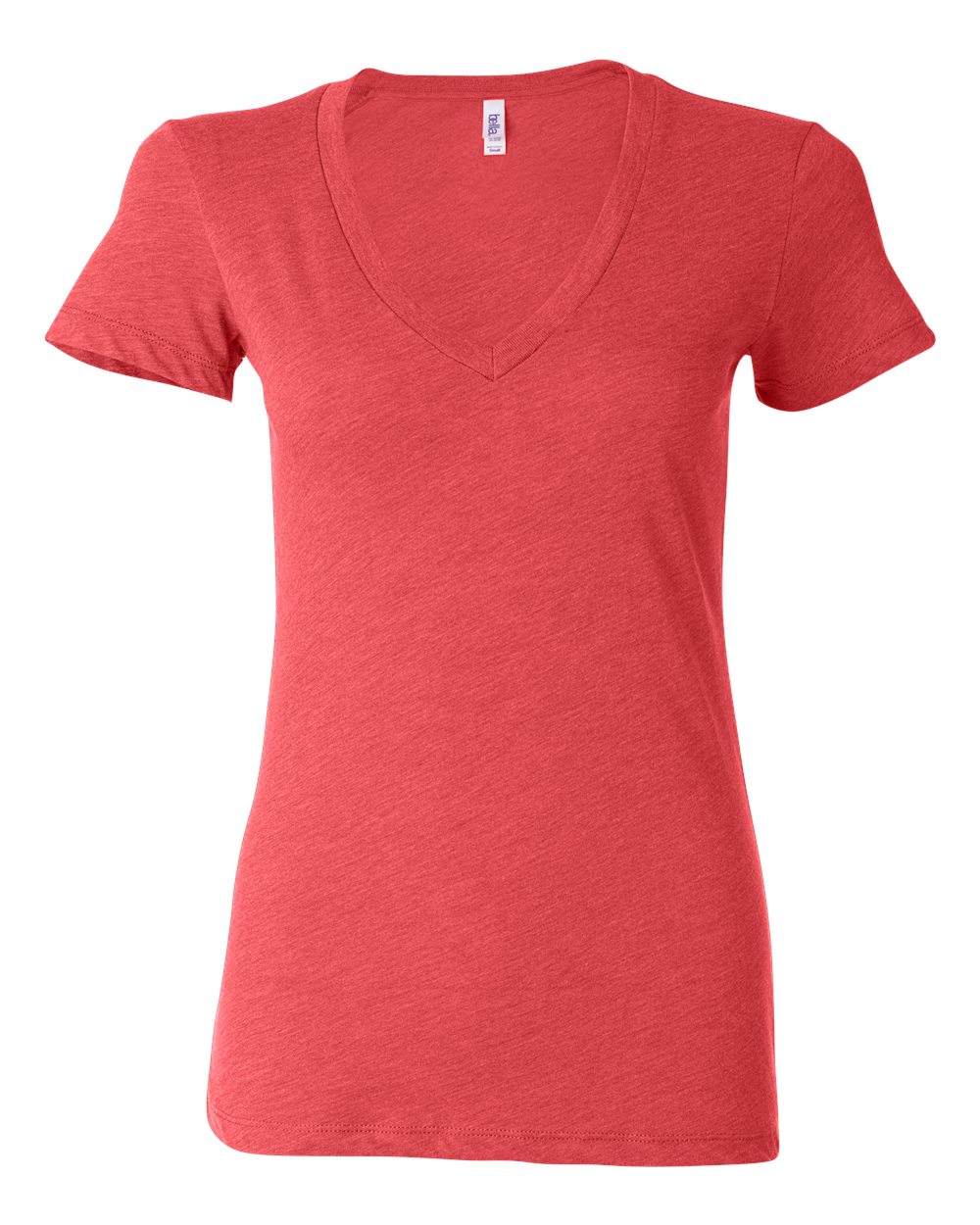 Women's Triblend Deep V-Neck Tee - 8435 12