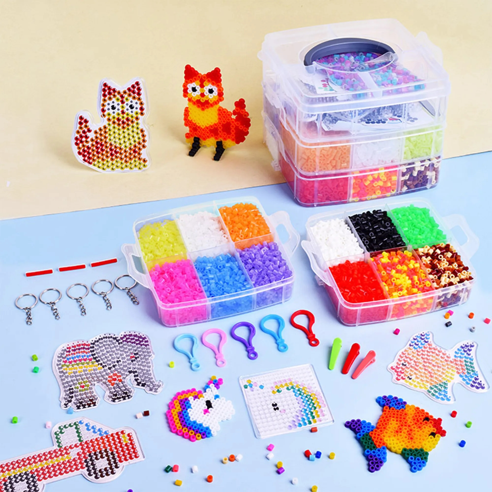Fuse Beads Children's DIY Toy With Accessories 8