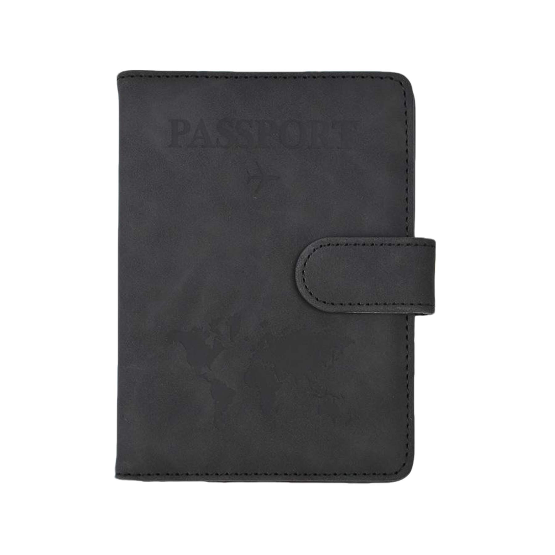 RFID - Blocking PU Passport Clip With Magnetic Buckle 10