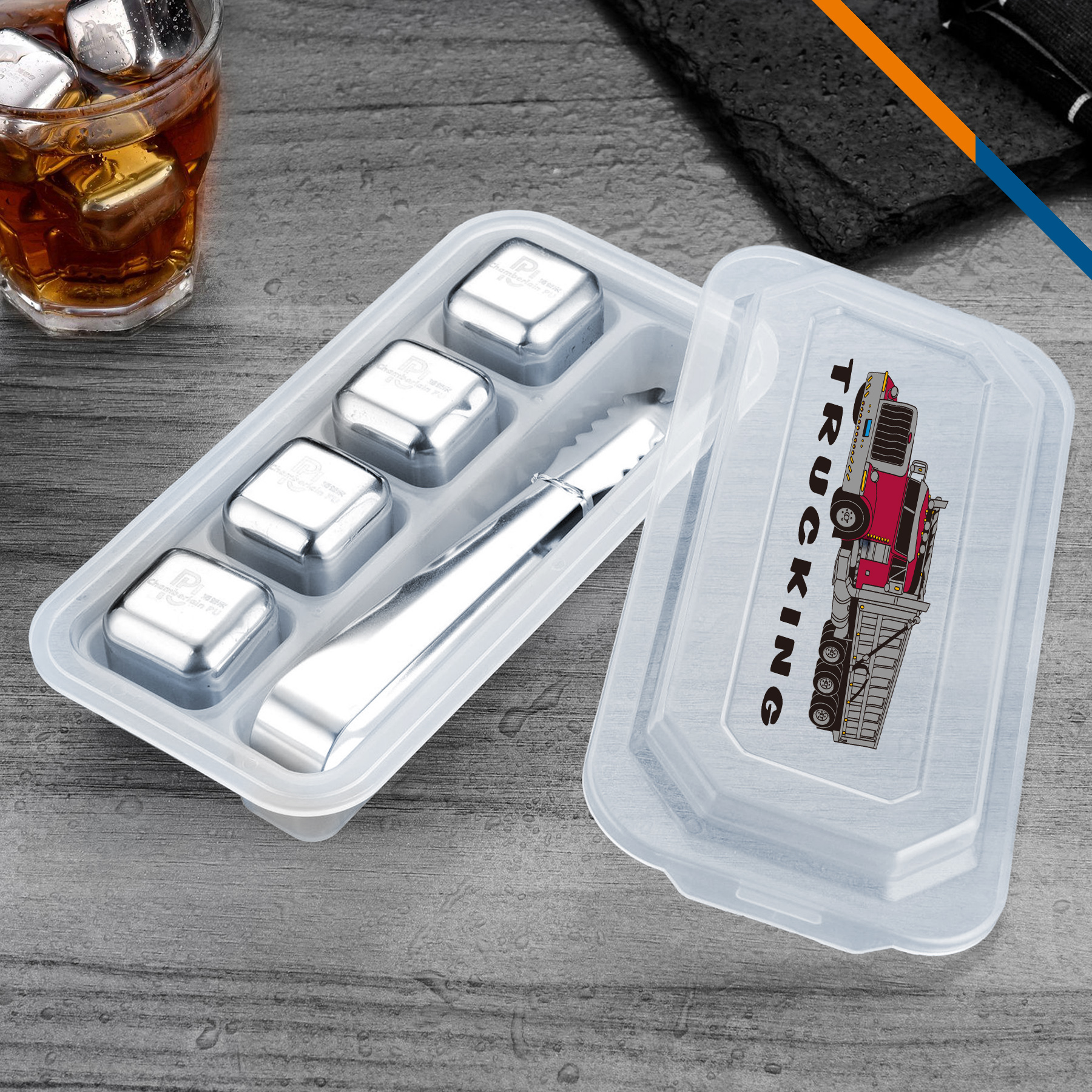 Esko Stainless Steel Ice Cube 4