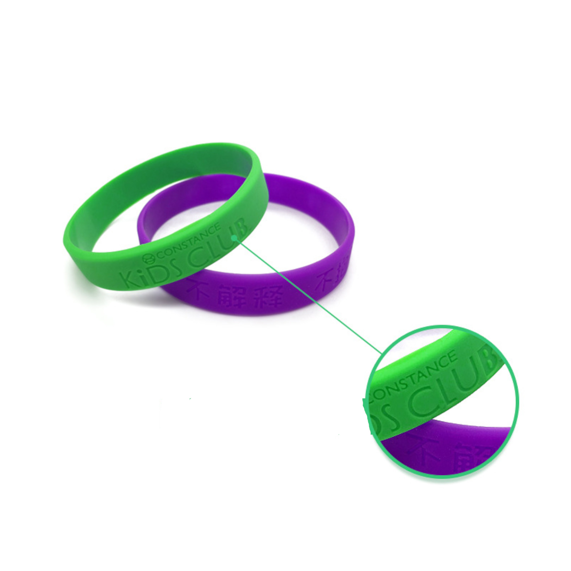 Custom Silicone Wristband Bracelet 5
