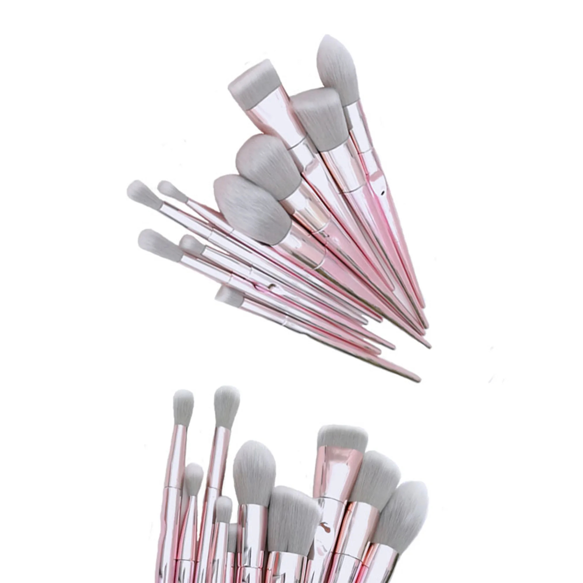 10pcs Makeup Brush Kit 4