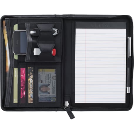 FSC® Mix Pedova™ Jr. Zippered Padfolio 9