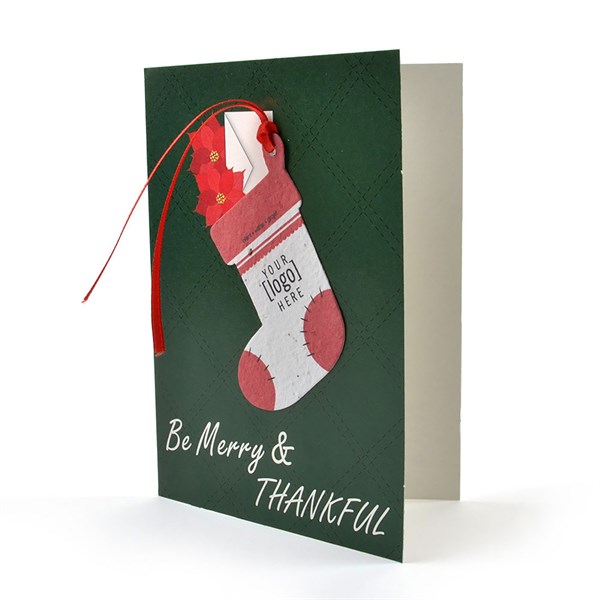 Printed Shape Ornament Folding Card 6