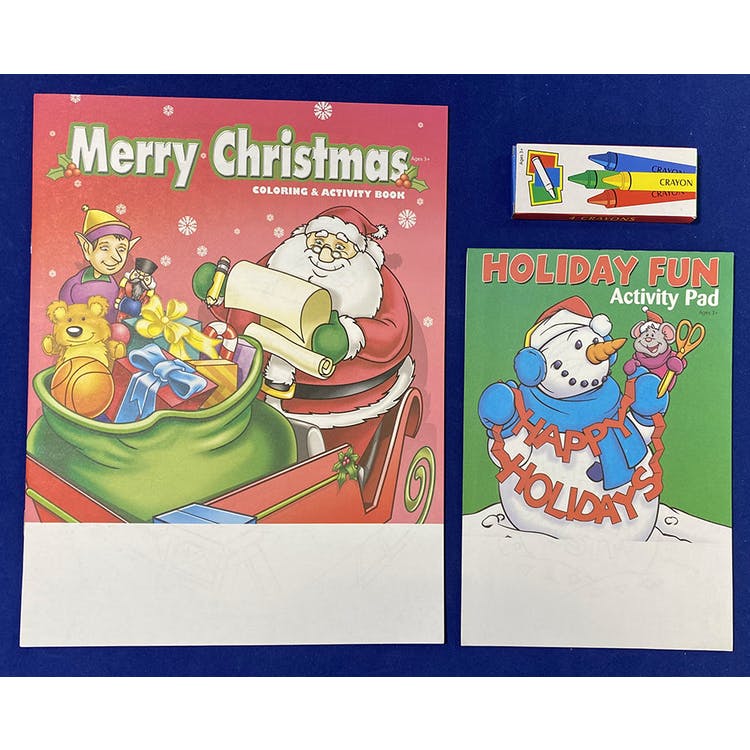 Holiday Coloring & Activity Book Sets - 3 Pieces Vol. 2 2