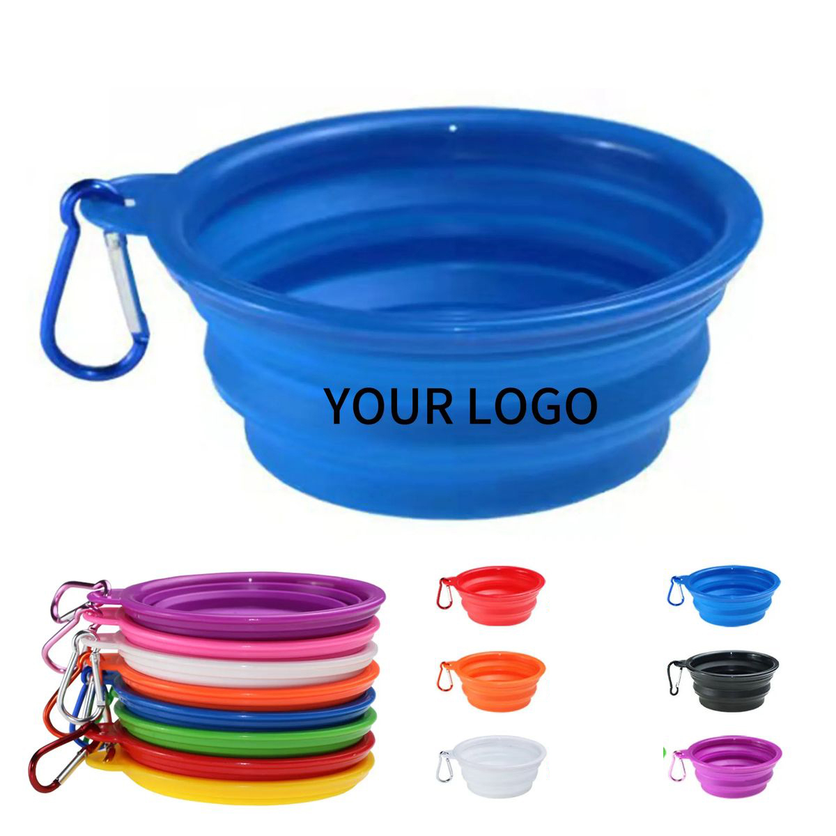 Lightweight TPE Folding Pet Bowl 4