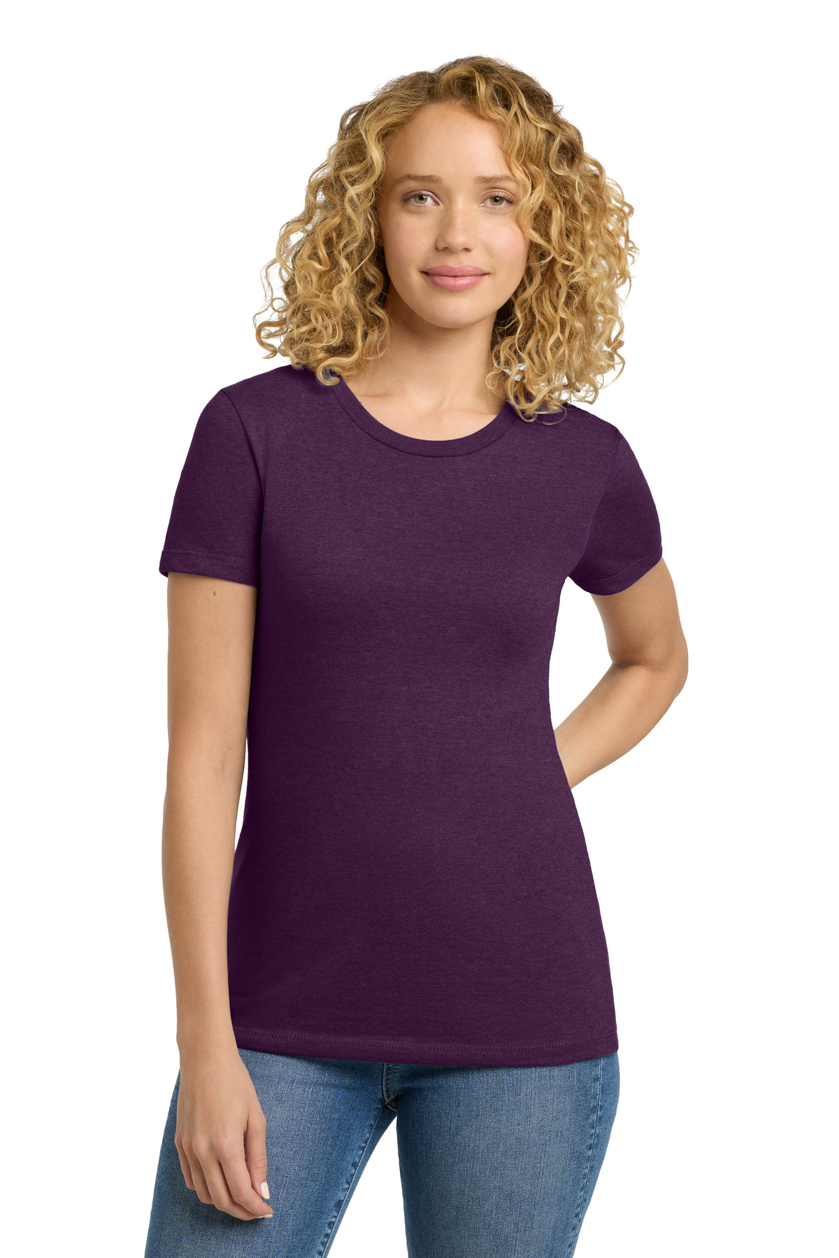 Next Level Apparel Women's CVC Tee. NL6610 63
