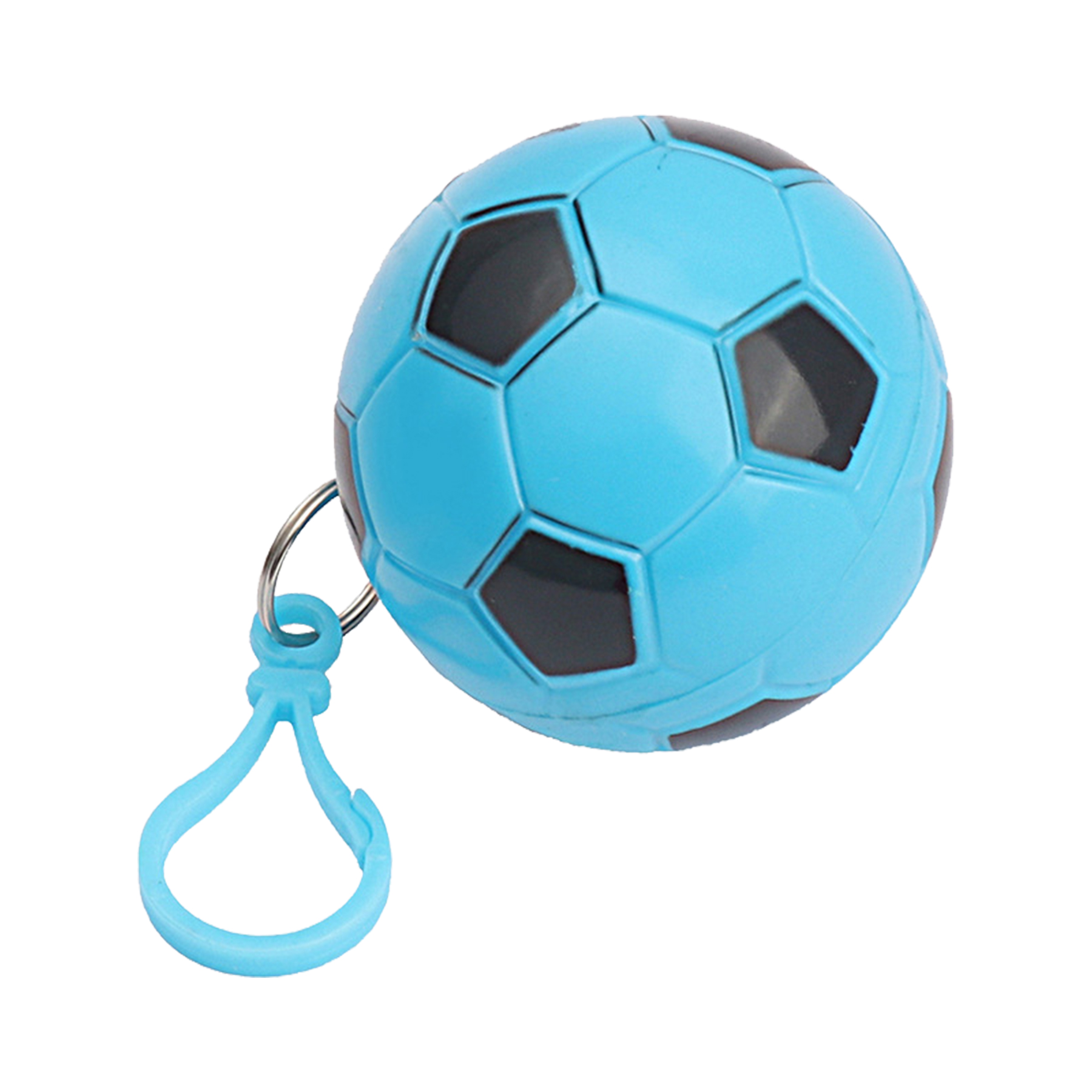 Disposable Raincoat With Ball Key Chain 2