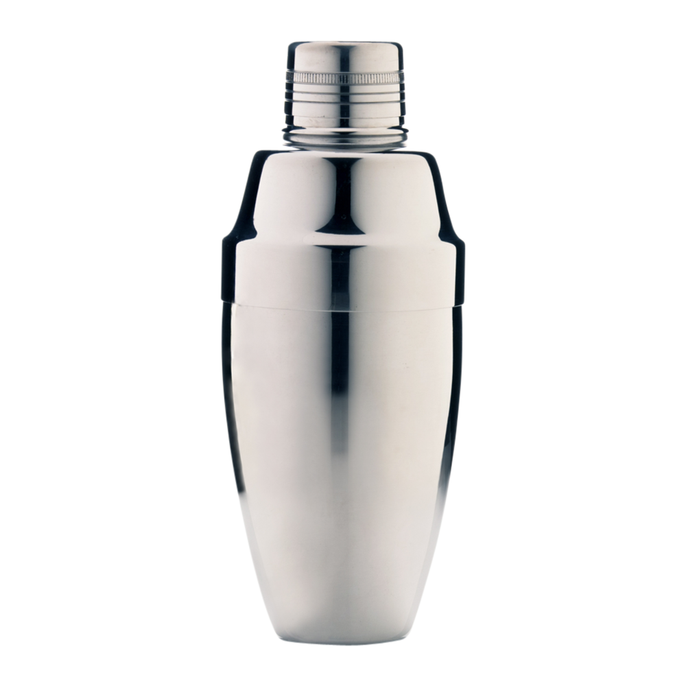 Stainless Steel Cobbler Cocktail Shaker (3-Piece) 5