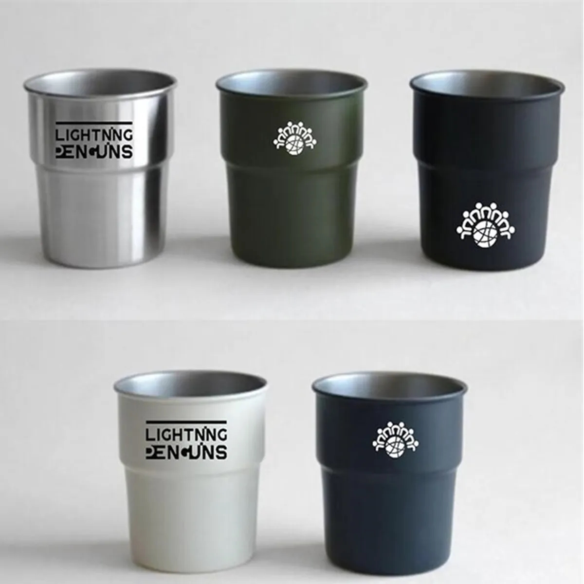 10oz Metal Drinking Cups Stainless Steel Tumblers 1