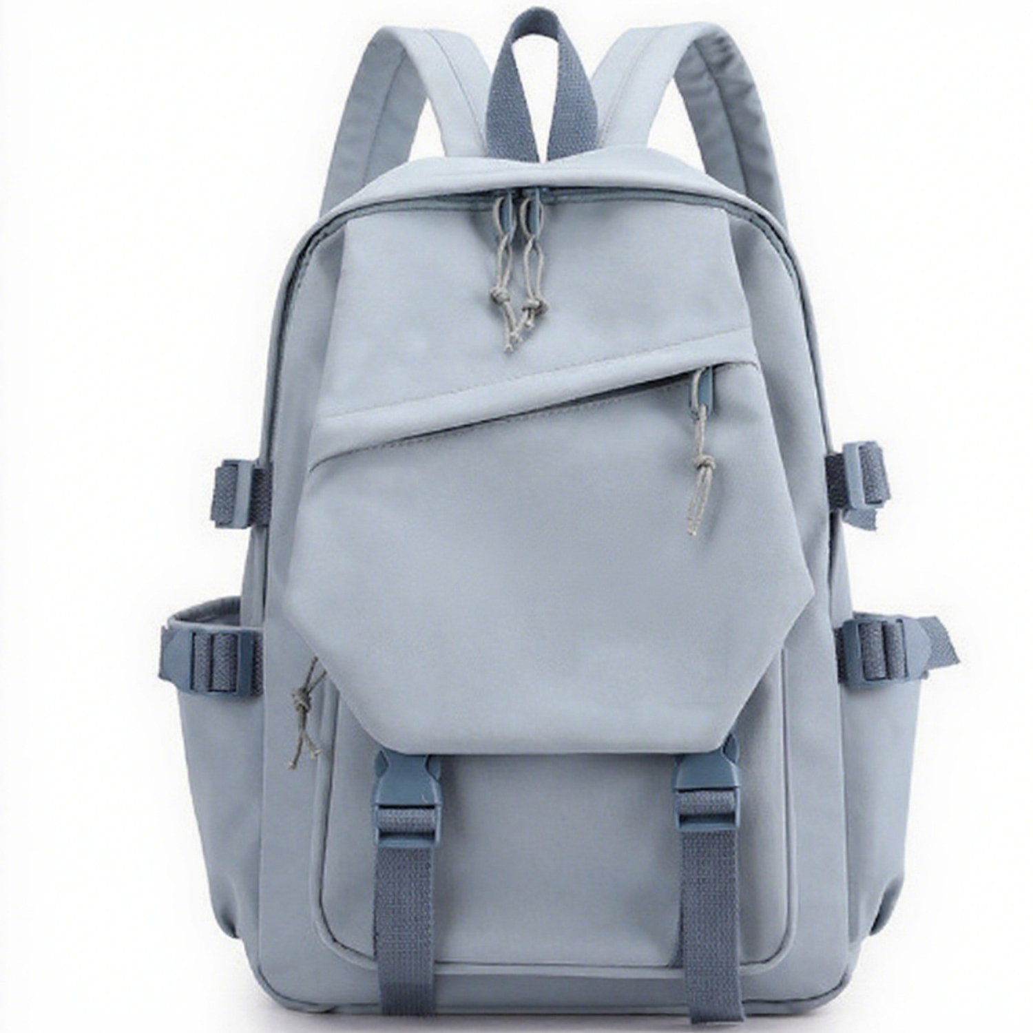Water-Resistant Polyester Multi-Pocket Backpack 2